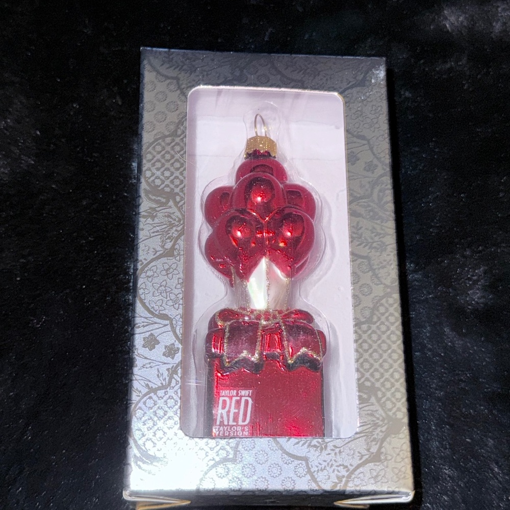 Taylor Swift Red Balloons Ornament